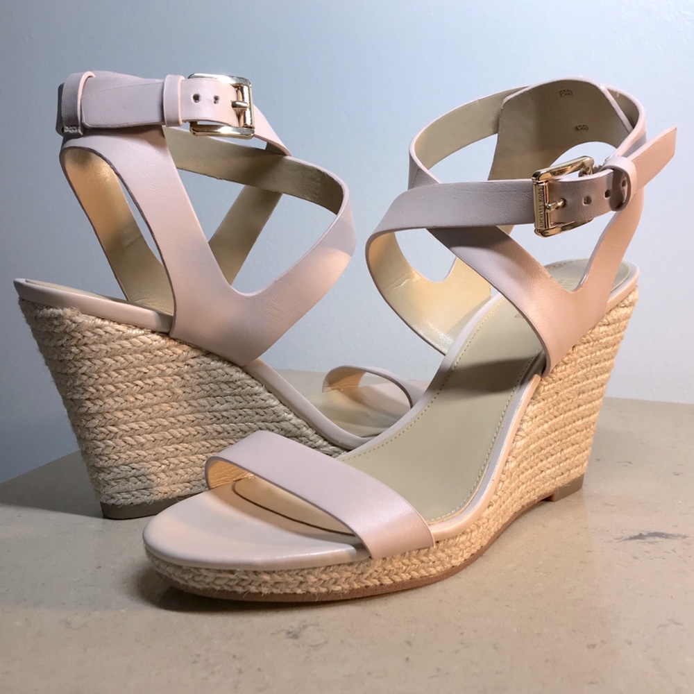 Michael Kors Kaylee Espadrille Wedge Sandals